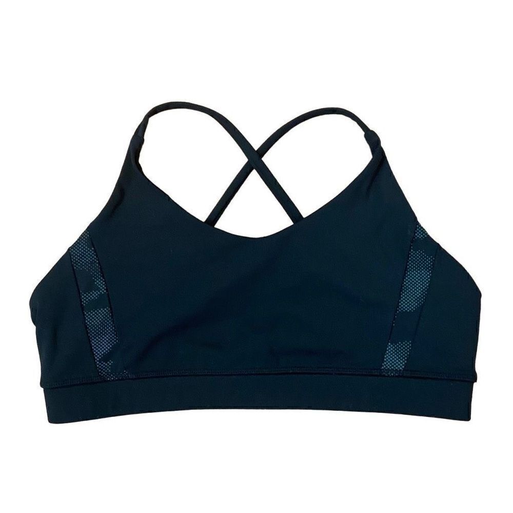Zyia Black Camo Reflective Brilliant Bra XL